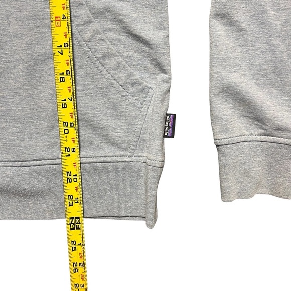Patagonia Free Hand Fitz Roy Ahnya Hoodie Sweatshirt Size S Gray Blue - Picture 5 of 5